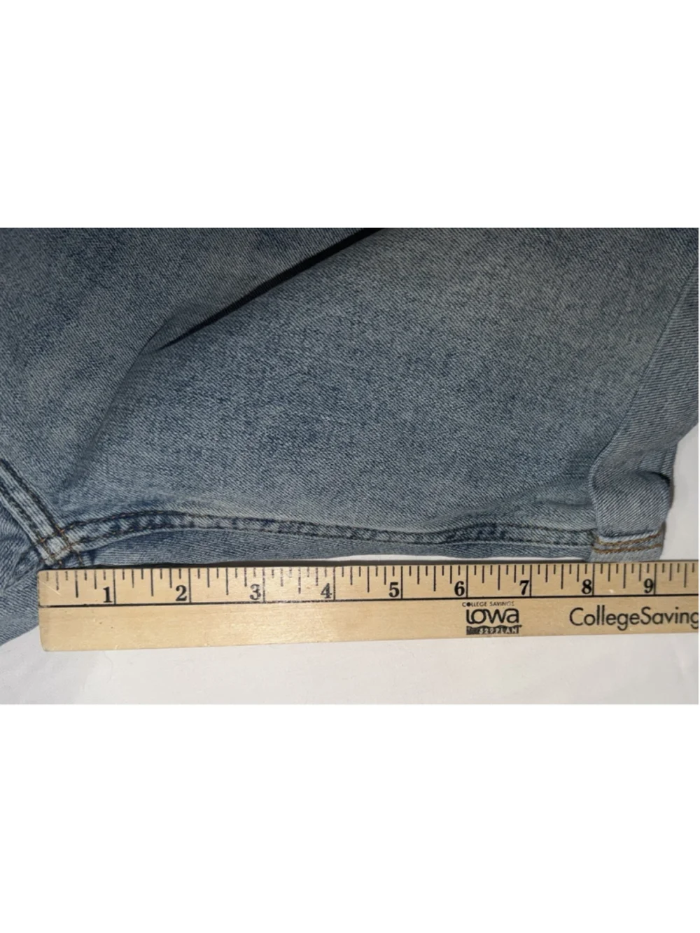Abercrombie Kids Skater Denim Shorts 13/14 Boys Light Wash Distressed Jorts Y2k